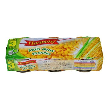 Corn Sweet Corn Tripack Harmony 30x75 g