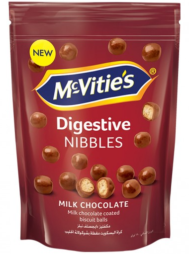 Chocolate con Leche Digestive Nibbles Mc Vities 120g