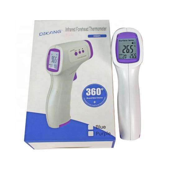 Thermomètre infrarouge médical 360° bleu Dikang