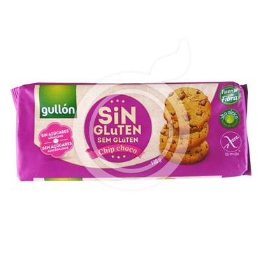 Cookies Sans Sucre ni Gluten au Pépites de Chocolat Gullon 130g