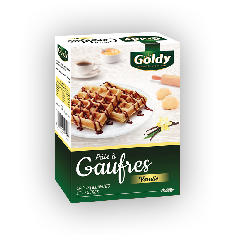 Frozen Waffle Batter Vanilla Goldy 6 units 80g