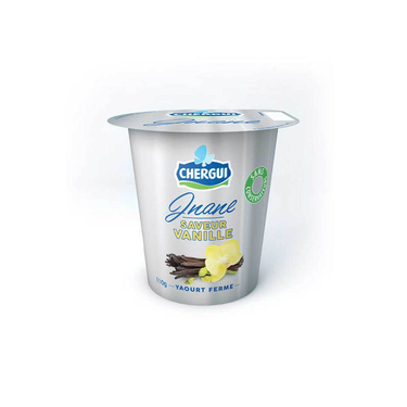 Jnane firm vanilla yogurt 110g - CHERGUI