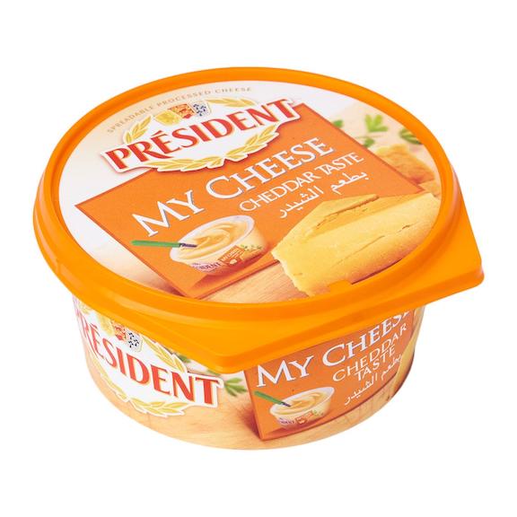 My Cheese Cheddar Cheese Spread President 125g.