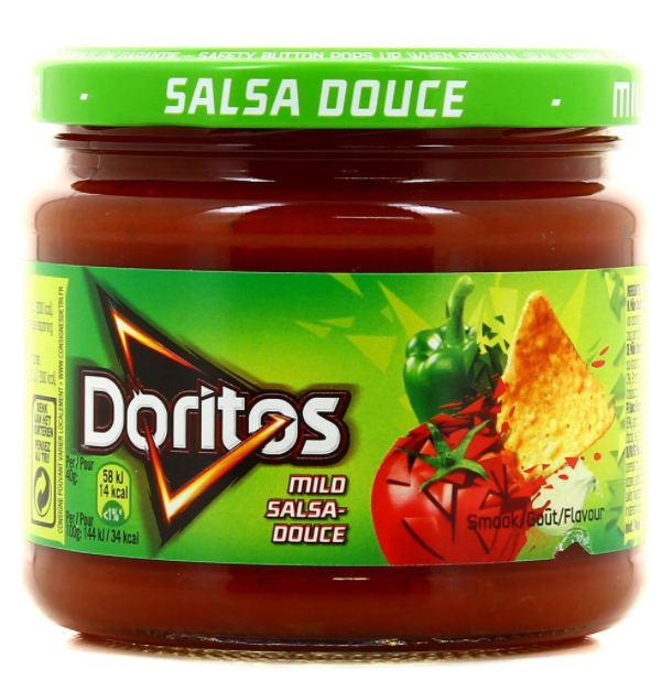 Sauce Tortilla Mild Salsa Douce Doritos  326g