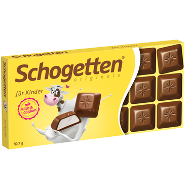 Chocolat au Lait Pour Enfants Schogetten  100 g