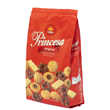Assortment of Biscuits and Wafers Princesa Vieira 400 g