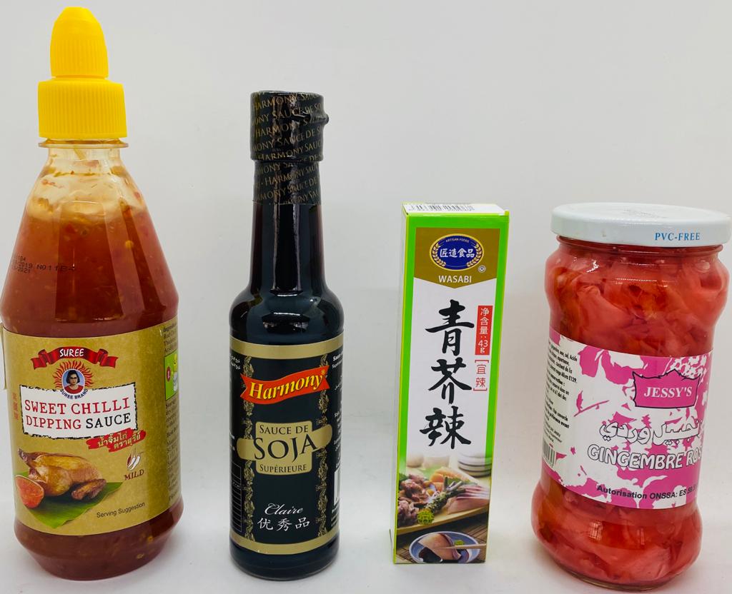 Pack Sauces Asia 4 Produits