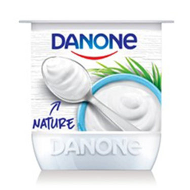 Danone Plain Stirred Smooth Yogurt 125g
