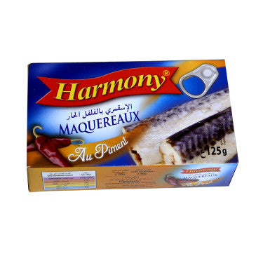 Maquereaux Entier au piment Harmony 125 g