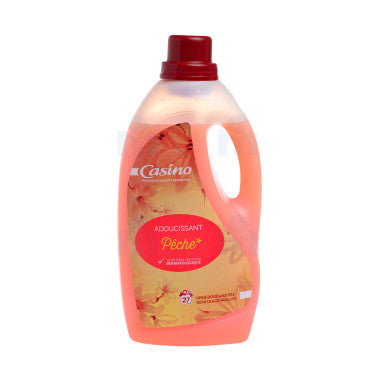 Diluted Fabric Softener Peach Scent 27 Washes Casino 1.9L