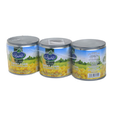 Sweet Corn Kernels Khayrat 3x130 g