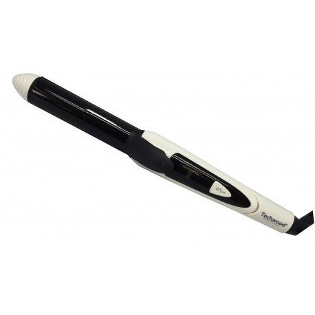Techwood Hair Straightener and Curling Iron. Aluminum plate with ceramic coating. 38W