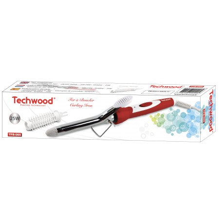 Techwood Curling Iron and Hot Brush. 25W