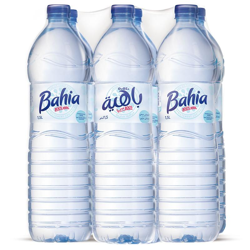 Eau de table Bahia 6x1.5L