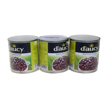 Haricots Rouge Tripack D'aucy 3 x 200g