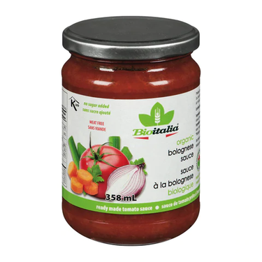 Sauce Bolognaise Sans Viande Bio BIOITALIA 350 g