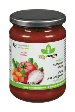 BIOITALIA Organic Meatless Bolognese Sauce 350 g