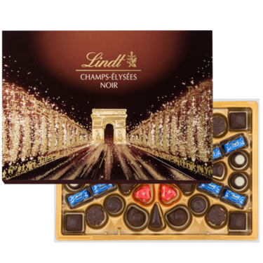 Lindt Champs-Elysées Assorted Dark Chocolate Pralines Box 470 g