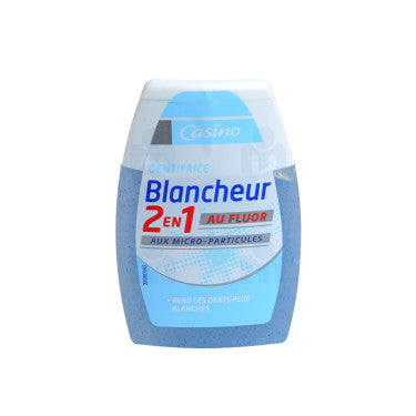 Dentifrice Blancheur 2 en1 Fluor Casino 75 ml
