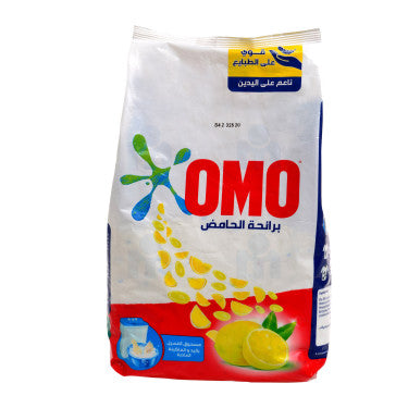Omo Matic Lemon Laundry Powder Detergent 650 g