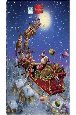Chocolate Advent Calendar Favorina 75 g