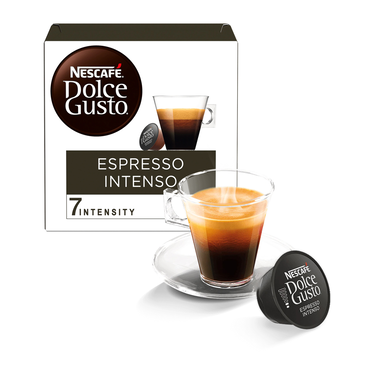 16 Capsules Espresso Intenso Intensité 7 Dolce Gusto