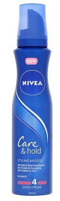 Nivea 24h Styling and Styling Mousse Fixing &amp; Care 150 ml