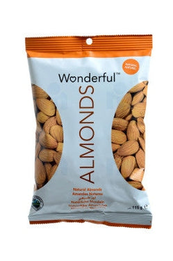 Wonderful Plain Peeled Almonds 115 g