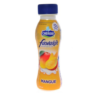 Jus de fruits au lait à la mangue Chergui 330g