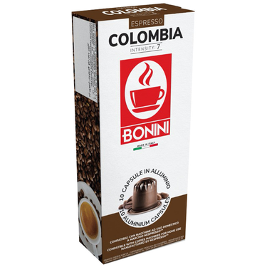 10 Nespresso Colombia Bonini Compatible Capsules