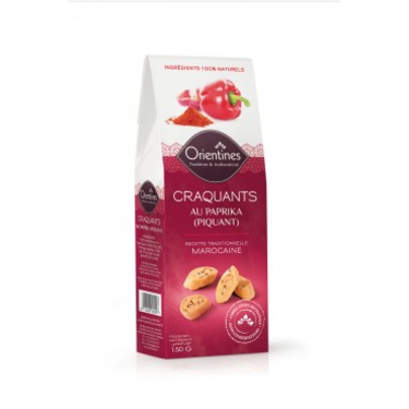 Craquants Salés au Paprika Orientines 150g