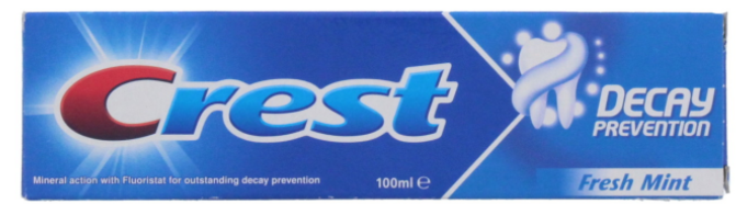 Crest Decay Prevention Toothpaste, Cavity Protection Fresh Mint Flavor 100ml