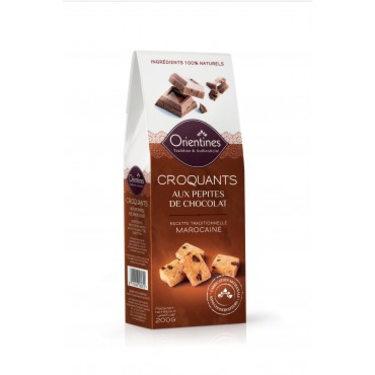 Croquants aux Pépites de Chocolat Orientines 150g