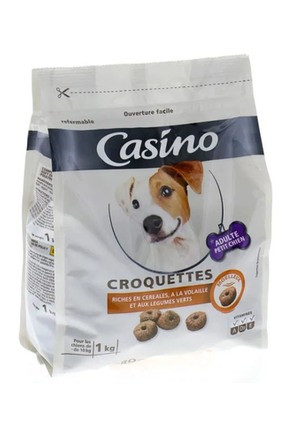 Soft Dog Food Meat, Cereals and Vegetables Casino 1kg