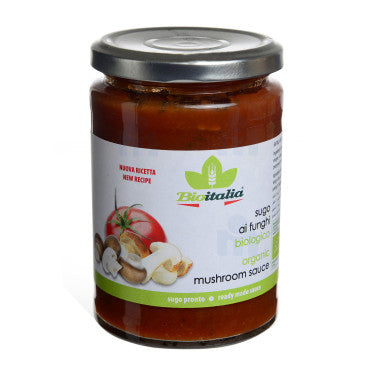 Sauce Aux Champignons Bio BIOITALIA 350 g