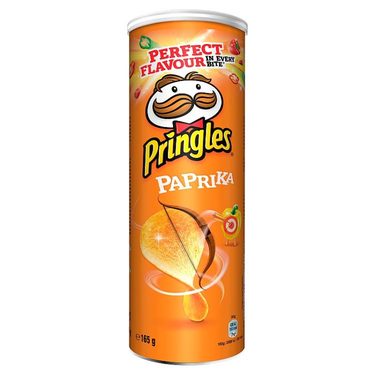 Pringles Paprika Crisps 165g