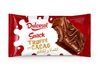 Genoise Truffle and Cocoa Snack Dulcesol 4 x 43g