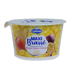 Yaourt Maxi Brassé Aux Fruits - Mangue, Passion Et Céréales Chergui 200g
