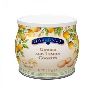 Cookies au Gingembre et au Citron Royal Dansk  250 g