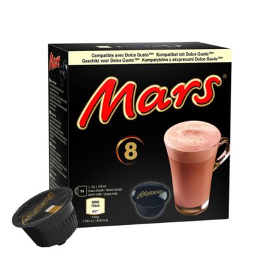8 Capsules Chocolat Chaud Mars Dolce Gusto