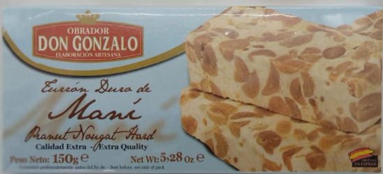 نوجا الفول السوداني الصلبة 150 جرام أوبرادور دون جونزالو