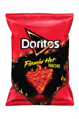 Crisps Flamin'Hot Nacho Doritos 100 g
