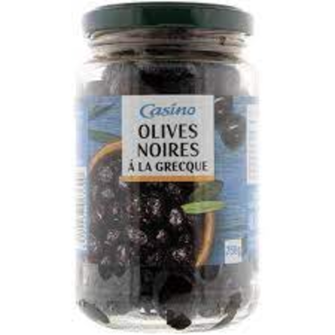 Casino Greek-Style Black Olives 250g