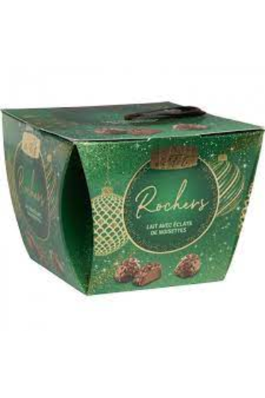 Milk Chocolate with Hazelnut Chips Esprit de Fête Rochers 190 g