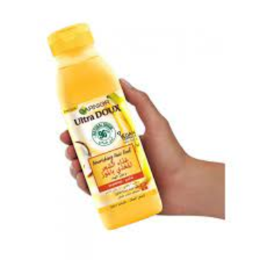 Après-Shampooing Lissant à la Banane pour Cheveux Secs Garnier Ultra Doux 350 ml