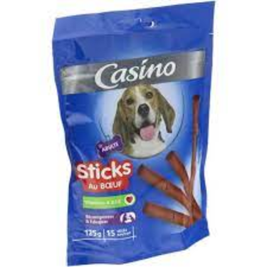 Stick au Bœuf pour Chien Adulte Casino 125 g