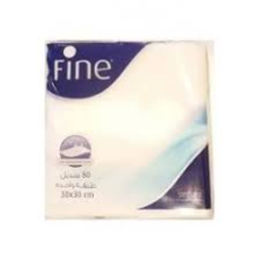 80 Fine Napkins 30x30cm