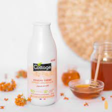 Cottage Honey Velvet Hypoallergenic Shower Cream 560ml 