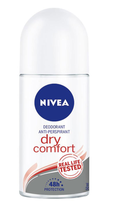 NIVEA Dry Comfort Women's Roll-On Deodorant 50ml