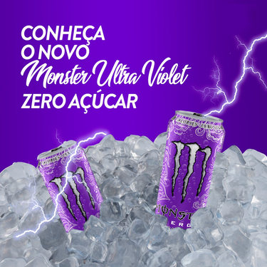 Boisson énergisante Ultra Violet Monster 500 ml